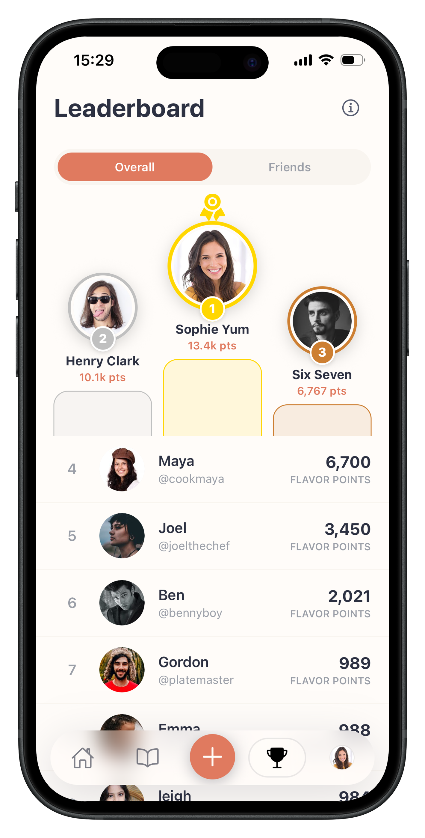 App screen