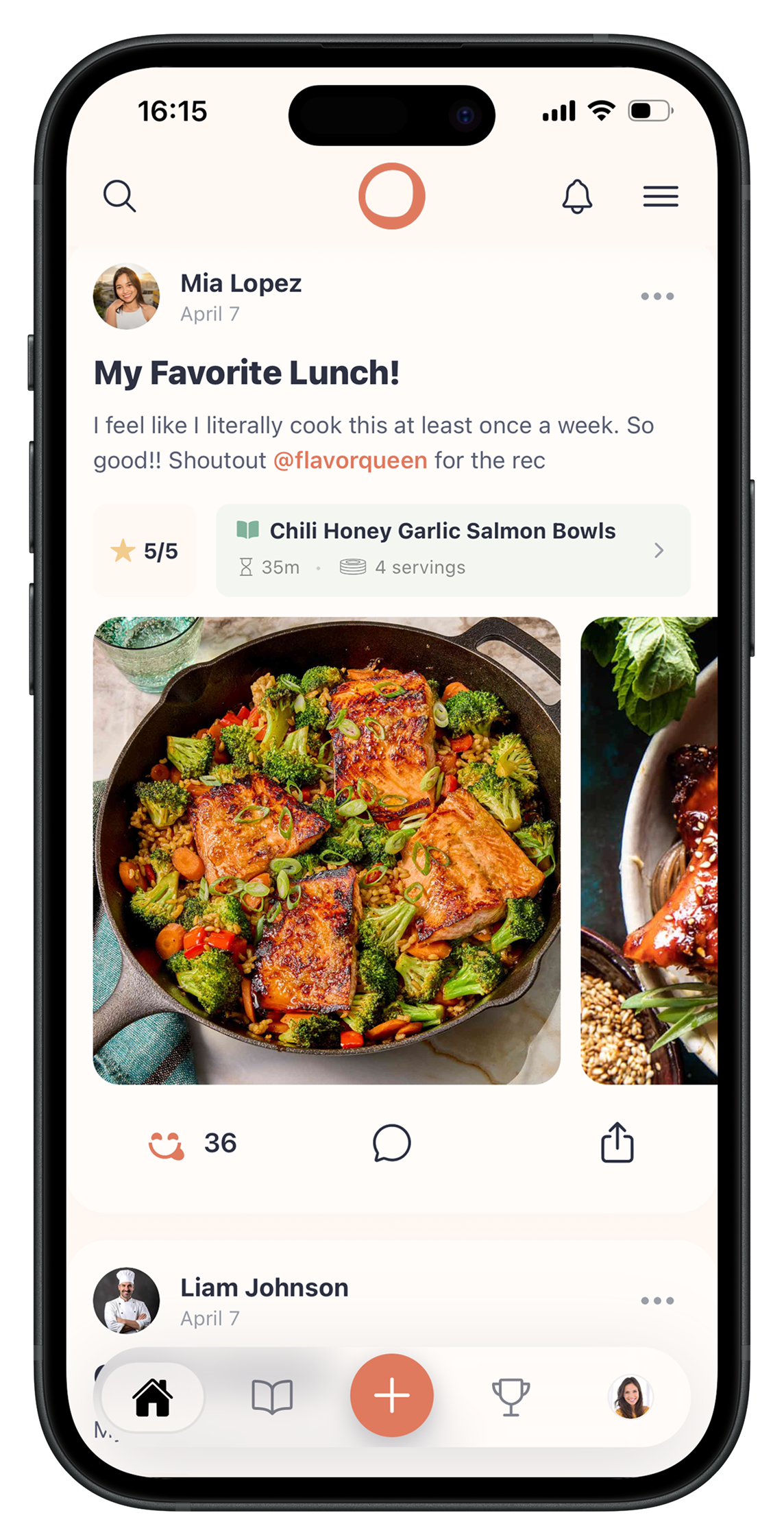 App screen